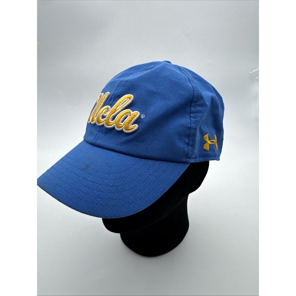 Under Armour UCLA Bruins Hat Women OSFA Blue Good Strap Back NCAA Cap